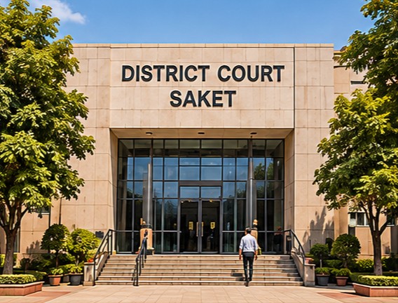 Saket Court building