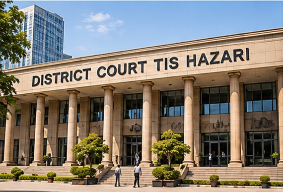 Tis Hazari Court building